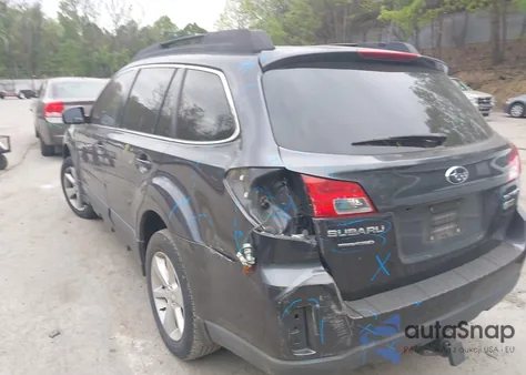 2013 Subaru Outback 2.5I Premium из США, поврежденный, VIN 4S4BRCGC3D3249456